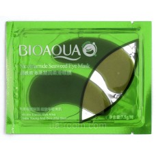 Гидрогелевые патчи для глаз BIOAQUA Nicotinamide Seaweed Eye Mask, 7.5 g.