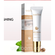 Крем для очей SADOER Snail Eye Cream з муцином равлик, 20 г.