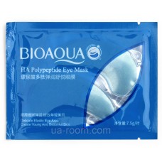 Гидрогелевые патчи для глаз BIOAQUA HA Polypeptide Eye Mask, 7.5 g.