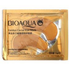 Гидрогелевые патчи для глаз BIOAQUA Golden Caviar Eye Mask, 7.5 g.