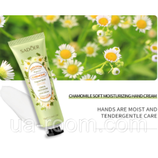 Зволожуючий крем для рук Sadoer Hand Cream Chamome із екстрактом ромашки, 30 г.