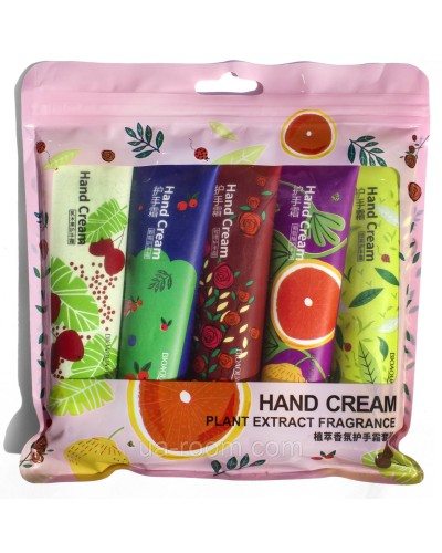 Набір кремів для рук OneSpring Hand Cream, 5 шт. х 30 р.