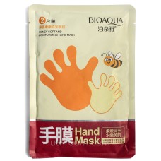 Зволожуюча маска рукавичка для рук з медом BIOAQUA Hand Mask, 35g.