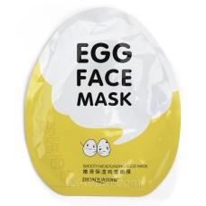 Тканинна маска BIOAQUA Egg Face Mask, 25g.