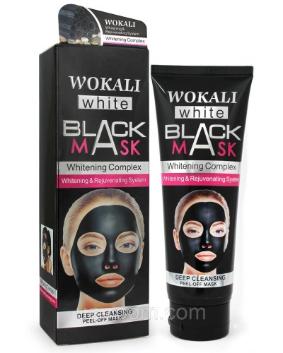 Очищающая маска-пленка для лица Wokali White Black Mask Whitening Complex