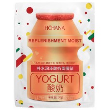 Йогуртовая тканевая маска HCHANA Replenishment moist Yogurt, 30 g.