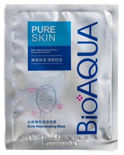 Тканинна маска Bioaqua Pure Skin Acne Rejuvenation Moisturizing Mask