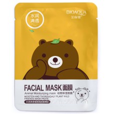 Тканинна маска Bioaqua Animal Moisturizing Facial Mask, 30g.