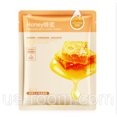 Тканинна маска з екстрактом меду Hchana Honey Natural Skin Care Mask