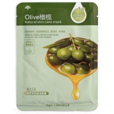 Тканевая маска HCHANA Olive Natural skin care mask, 30 g.