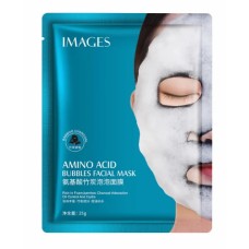 Тканинна маска для обличчя киснева Images Bubbles Mask Amino Acid, 25 г.