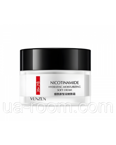 Крем для лица VENZEN Niacinamide Moisturizing Cream с никотинамидом, 50 г.