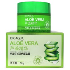 Зволожуючий крем для обличчя, що відновлює, з алое-вера BIOAQUA Aloe Vera, 50 г.