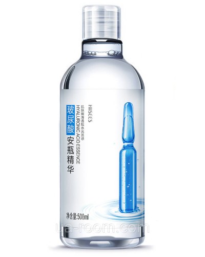 Тонер з гіалуроновою кислотою HIISEES Hyaluronic Acid Essence, 500 мл.