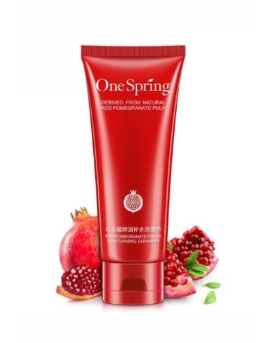 Пінка для вмивання із екстрактом гранату OneSpring Red Pomegranate, 100 мл.