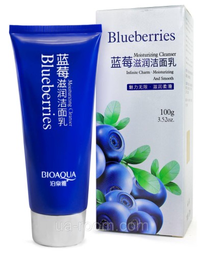 Очищающая пенка для умывания BIOAQUA Moisturizing Cleanser, 100 г.