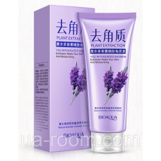 Пілінг для обличчя з екстрактом лаванди Bioaqua Plant Extraction Natural Aromatic Lavander Extract, 120 г.