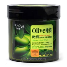 Маска для волосся з оливковою олією BIOAQUA Olive Hair Mask, 500g.