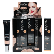 База под макияж Sadoer Correcting Makeup Base spf 30, 30 г.