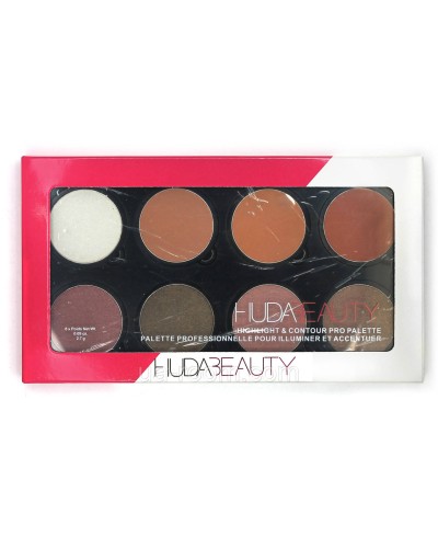 Палетка для контуринга Huda Beauty Highlight Contour Pro Palette (8 отттенков)