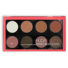 Палетка для контуринга Huda Beauty Highlight Contour Pro Palette (8 отттенков)