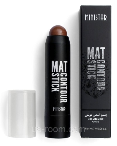 Корректор для лица Ministar Mat Contour Stick