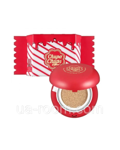 Тональний кушон Chupa Chups Candy Glow Cushion Strawberry SPF 50