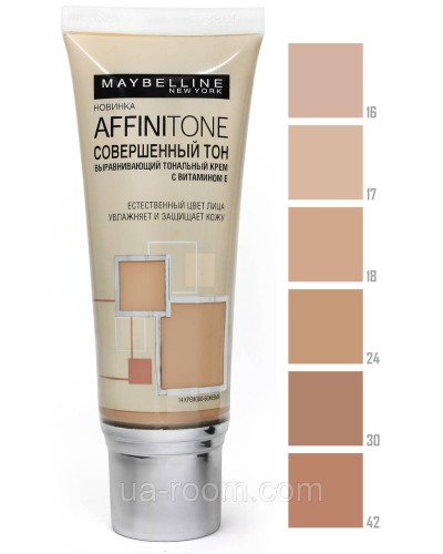 Тональный крем Maybelline Affinitone (Мэйбелин Аффинитон) ПК-05