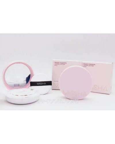 Тональный кушон Missha M Magic Cushion Cover Lasting SPF50+/PA+++