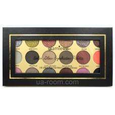 Палитра теней Glamierre Solar Glow Eyeshadow Palette (18 цветов)