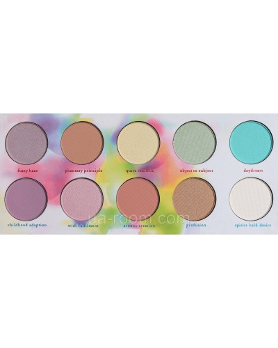 Палетка теней для век ZOEVA Sweet Glamour Palette 10 цв. PE019