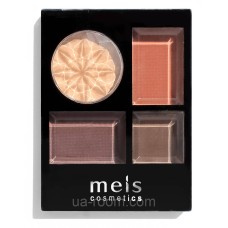 Палитра теней 4 оттенка Meis eye shadow MS0413