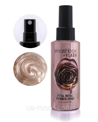 Шиммер-спрей Smashbox +VLADA Petal Metal Shimmer Spray