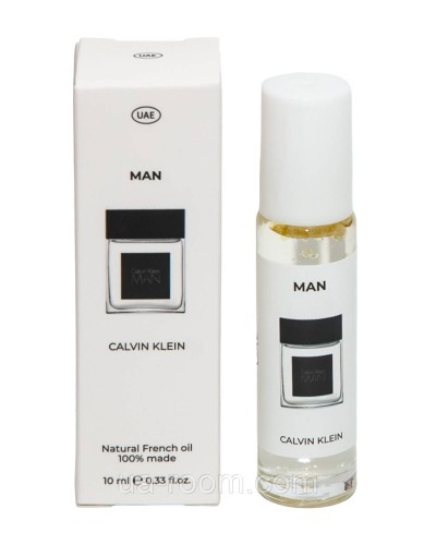 Парфуми олійні чоловічі Calvin Klein MAN, 10 мл.