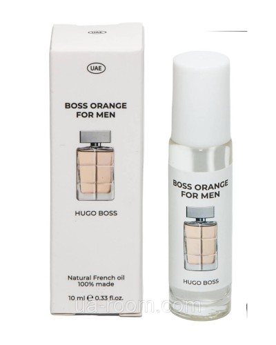 Парфуми олійні чоловічі BOSS Orange For Men, 10 мл.