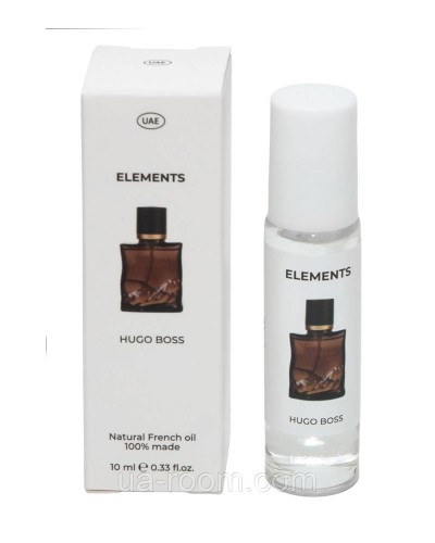 Парфуми олійні чоловічі Hugo Boss Boss Elements, 10 мл.