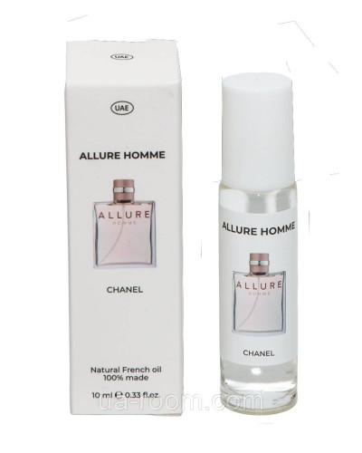 Парфуми олійні чоловічі Chanel Allure Homme, 10 мл.