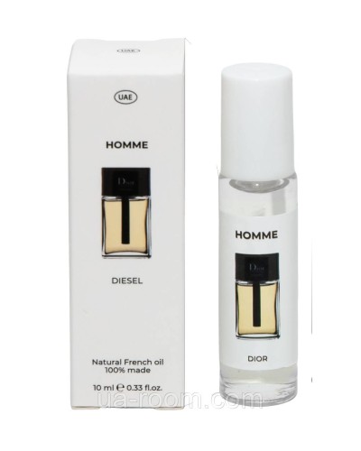 Парфуми олійні чоловічі Dior Homme, 10 мл.