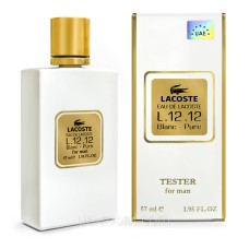 Тестер чоловічий Lacoste eau de lacoste L.12.12 Blanc-Pure, 57 мл.