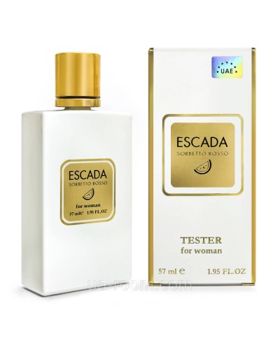 Тестер жіночий Escada Sorbetto Rosso, 57мл.